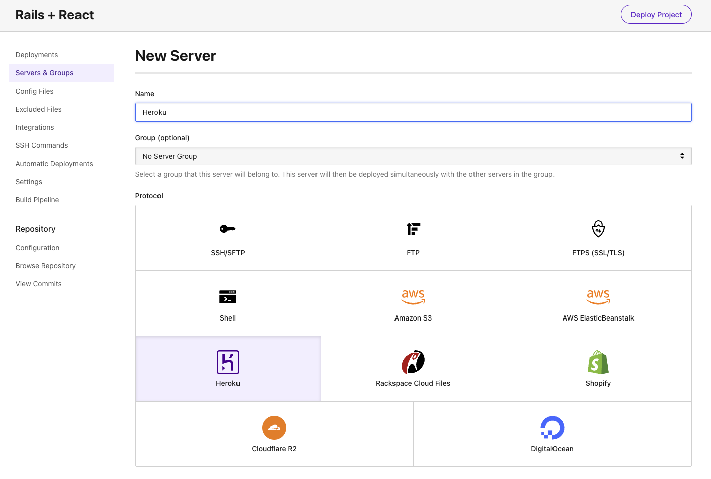 Heroku Protocol